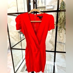 FRENCH CONNECTION Cocktail Dress - Red Size US8 (Great for the Holidays!)